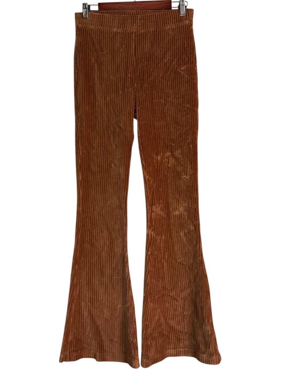 Aerie Groove-On Velour High Waisted Flare Pant Size Medium